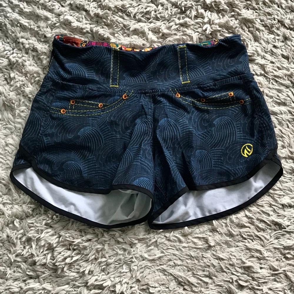 INKnBURN Wave “Denim” Shorts